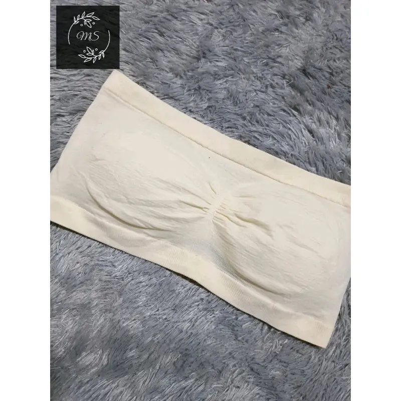 MOONSTAR/Bra Kemben Pakaian Dalam Wanita Kemben Bandeau Bra Crop Tanpa Busa coquette tank 2