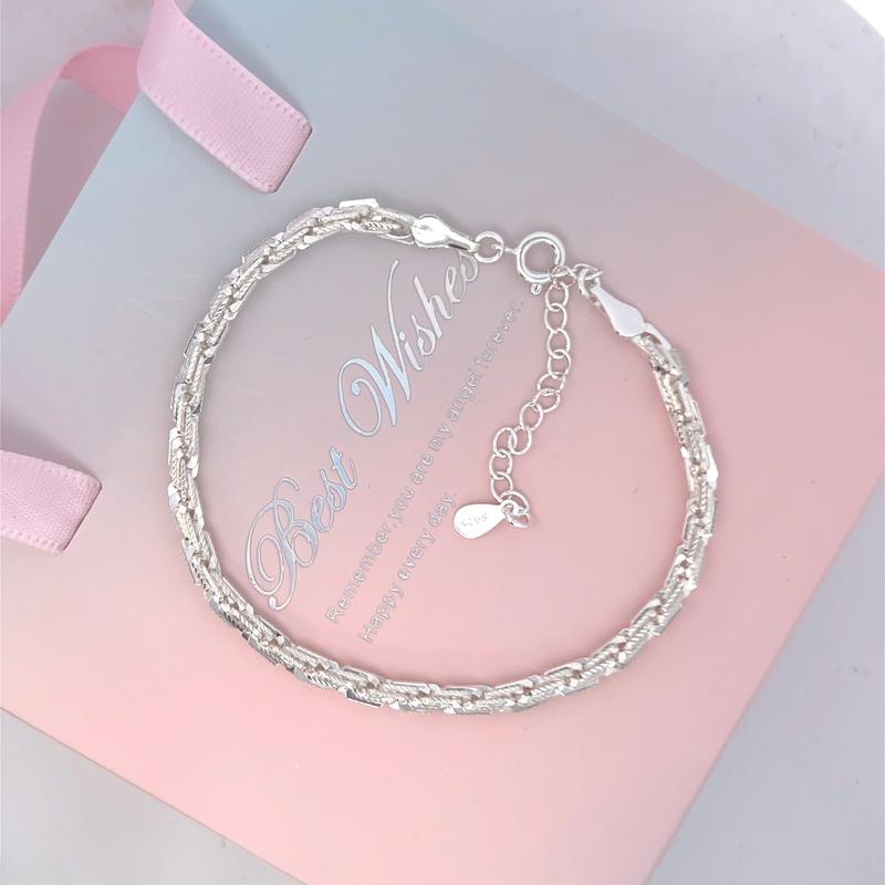 PS59. Lắc unisex bạc cao cấp– by Pure.Silver Concept 1