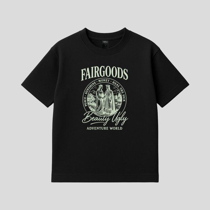 Gambar Fairgoods Kaos - Prinska - Hitam - S dari fairgoods.id Kab. Bogor 5 Tokopedia