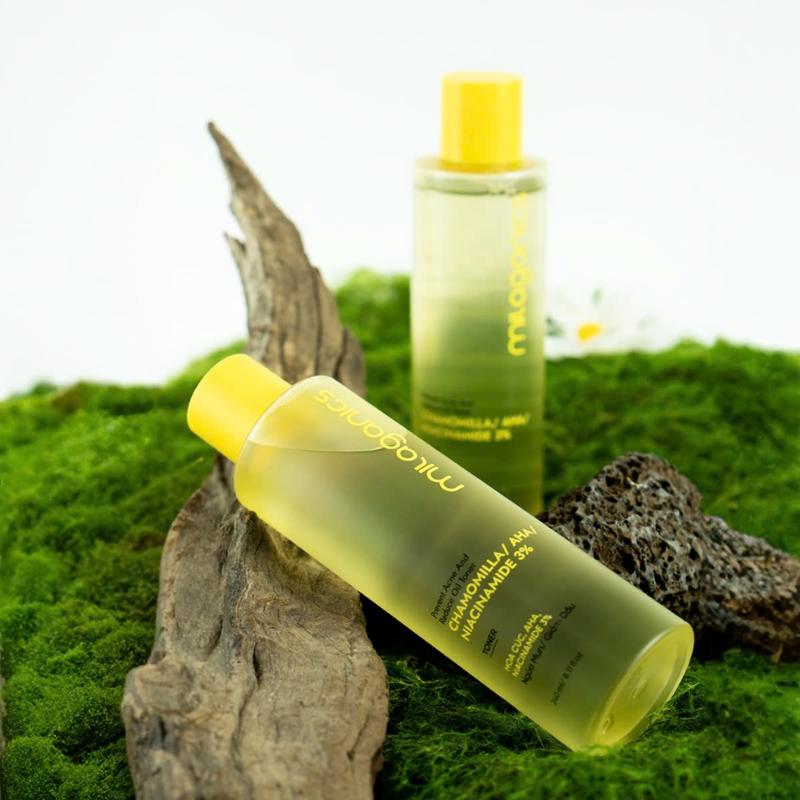 [MUA 2 GIẢM 50%] Toner Hoa Cúc AHA 5% MILAGANICS EHERB - Nước Hoa Hồng Cho Nam Hỗ Trợ Giảm Mụn 4