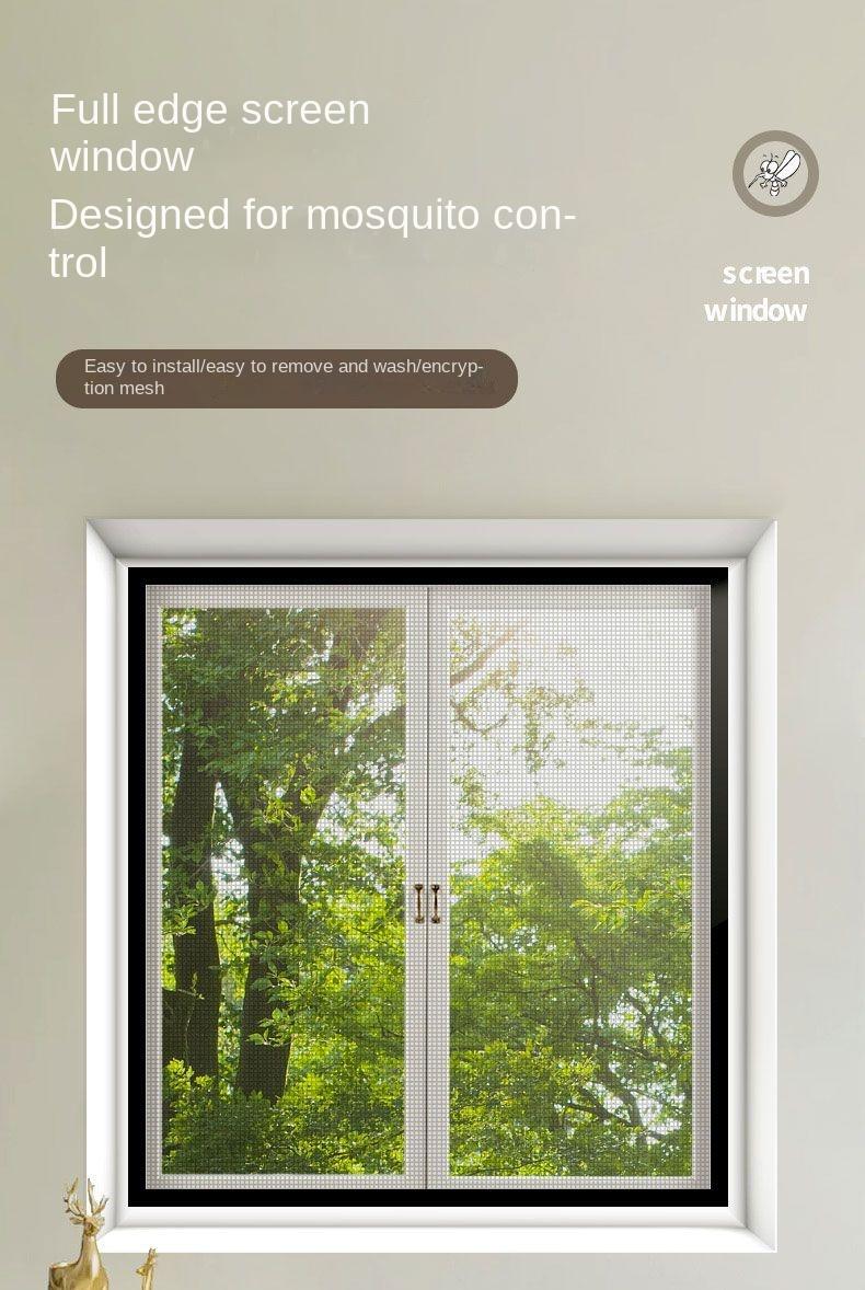 Product Introduction of Màn hình cửa sổ chống muỗi vô hình, Màn hình cửa sổ tự lắp đặt, Màn hình cửa sổ tự dính, Dễ dàng mở cửa sổ, Rèm cát, Thích hợp để sử dụng tại nhà, Bán chạy trong cửa hàng mồi  minnow tô  hiệu  8h 1