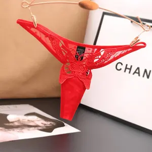 {EXSO New Produk} Celana Dalam Wanita Erotis G-String Tanpa Tali Thong With Motif Flower Import 1258