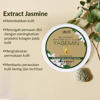 Gambar deviti Combo 2 Moisture Body Scrub Yasemine 1 KG Extract Jasmine Lulur Cream Tanpa Bilas BPOM CMB02 - Not Specified dari Deviti Kota Administrasi Jakarta Barat 3 Tokopedia