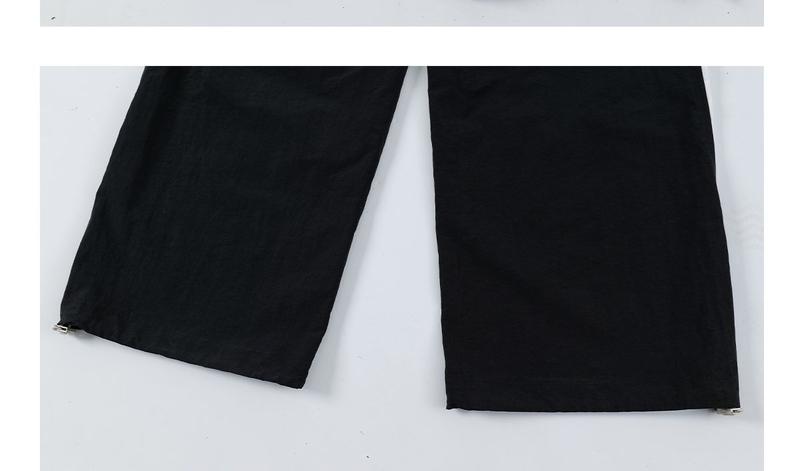 Product Introduction of Quần Yếm Thể Thao, Sọc Mỹ, Dành Cho Nam Và Nữ, Dáng Rộng Vừa Vặn, Ống Rộng, Hông Thẳng, Phong Cách Hip Hop, Nhanh Khô, Quần Chiến Thuật, Hợp Xu hướng Sport Jogger 19