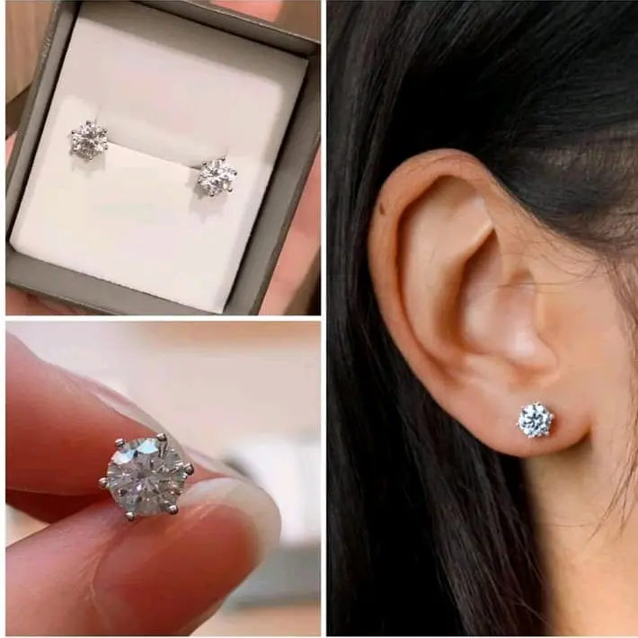ANTING TINDIK PRIA DAN WANITA KEREN Silver 2