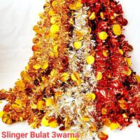 Gambar Slinger Natal Imlek Merah Gold Hiasan Pita Parcel Tinsel Murah Grosir Ornamen Hari Raya Imlek Sincia Dekor Fu Fuk Hok Murah Grosir - CS65 BULAT RED dari MadisonShop Kota Administrasi Jakarta Barat 2 Tokopedia