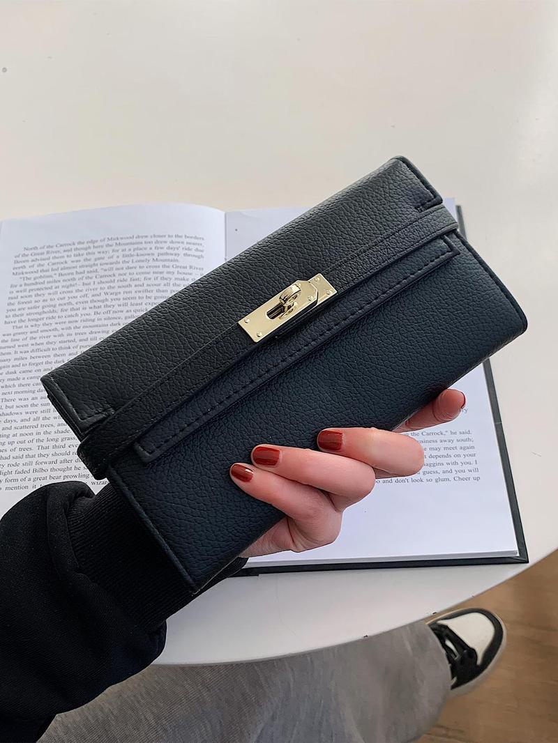 Product Introduction of Women's Fashionable Solid Color Card Holder, Casual Versatile PU Leather Card Holder, Trendy All-match Card Holder for Daily Use 2