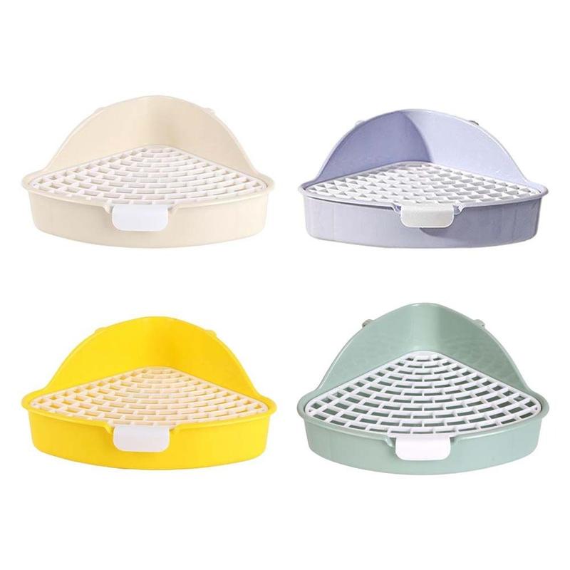 Product Introduction of SPUNO Pan Keep Paws Dry Bedding Box Ferrets Bunny Potty Trainer Pet Supplies Ferrets Potty Tray Rabbit Litter Box Rabbit Pee Pad Pet Toilet Potty 16