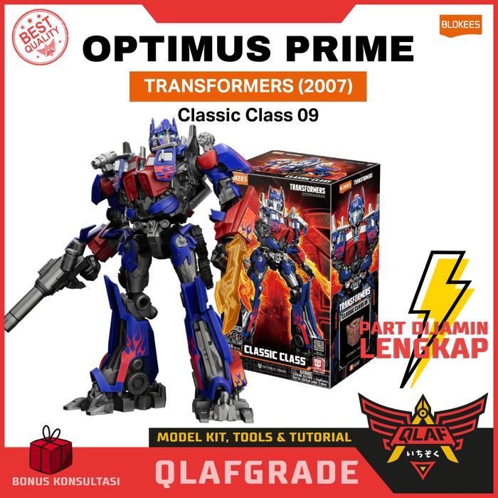 Gambar Blokees Optimus PrimeTransformers (2007) Classic Class 09 - model kit action figure mainan robot dari Wahkhilaf Kota Surabaya Tokopedia