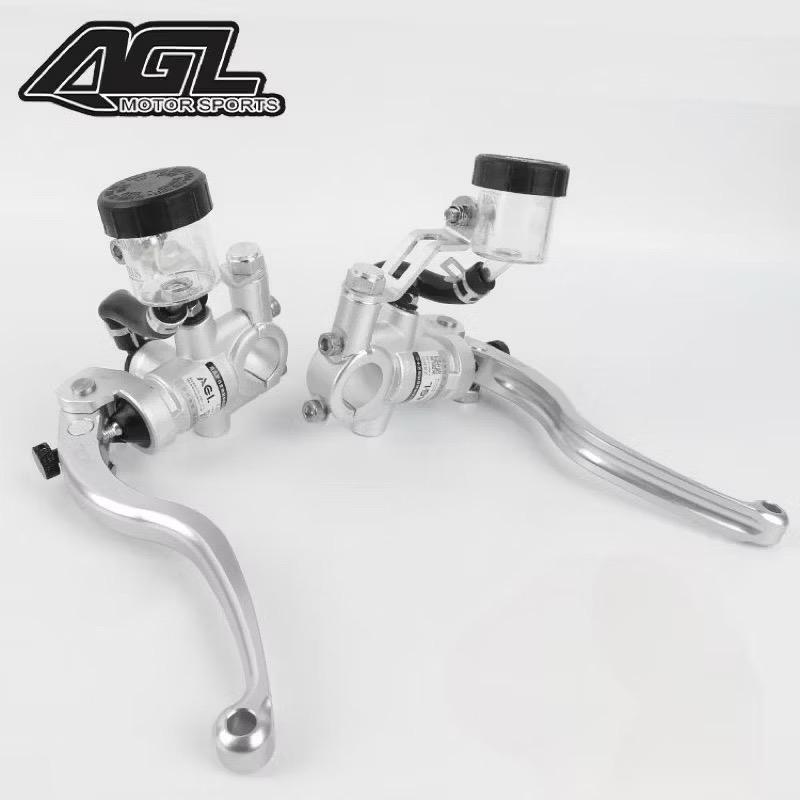  ￼Tay phanh AGL bình dầu rời độ phanh đĩa xe điện   giá 1 cặp  