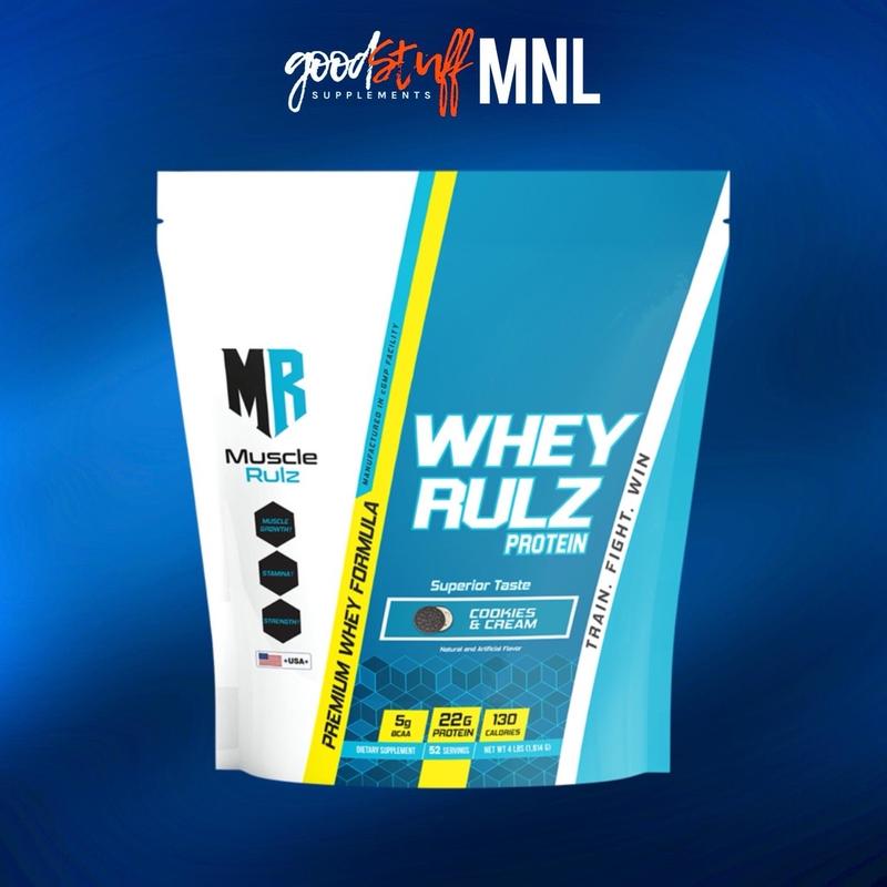 Muscle Rulz Whey Protein Powder, 2lbs and 4lbs - TikTok Shop Philippines