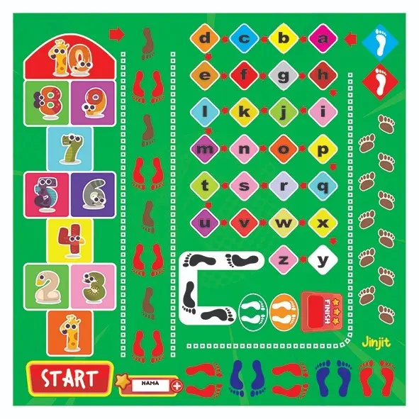 Playmat /sensory path murah /mainan edukasi anak/karpet bermain