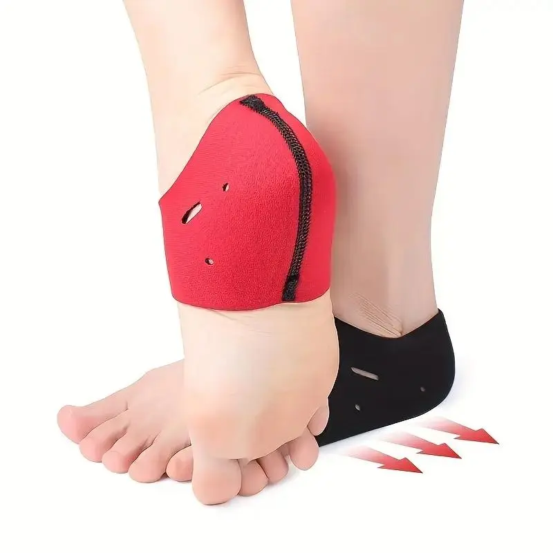 Adjustable Heel Protector, 1 Pair Soft Comfortable Breathable Heel Protector, Protective Equipment for Women & Men, Sports Support  for Gym Workout Fitness