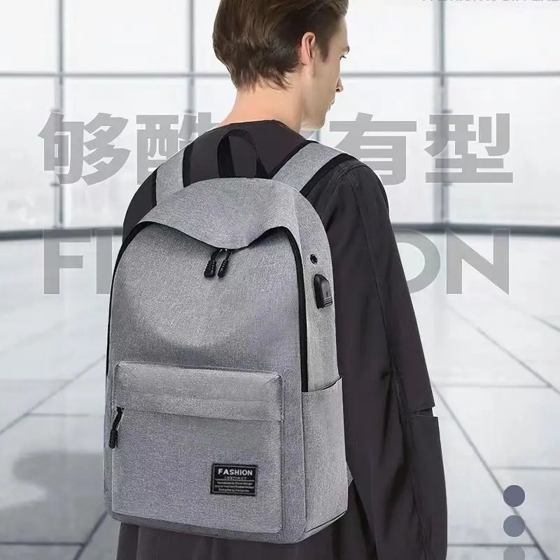 Ba Lô Giá Rẻ, Unisex, Thích Hợp Cho Học Sinh Trung Học Cơ Sở, Túi Du Lịch Nhẹ, Thiết Kế Đơn Giản, Đa Năng 1