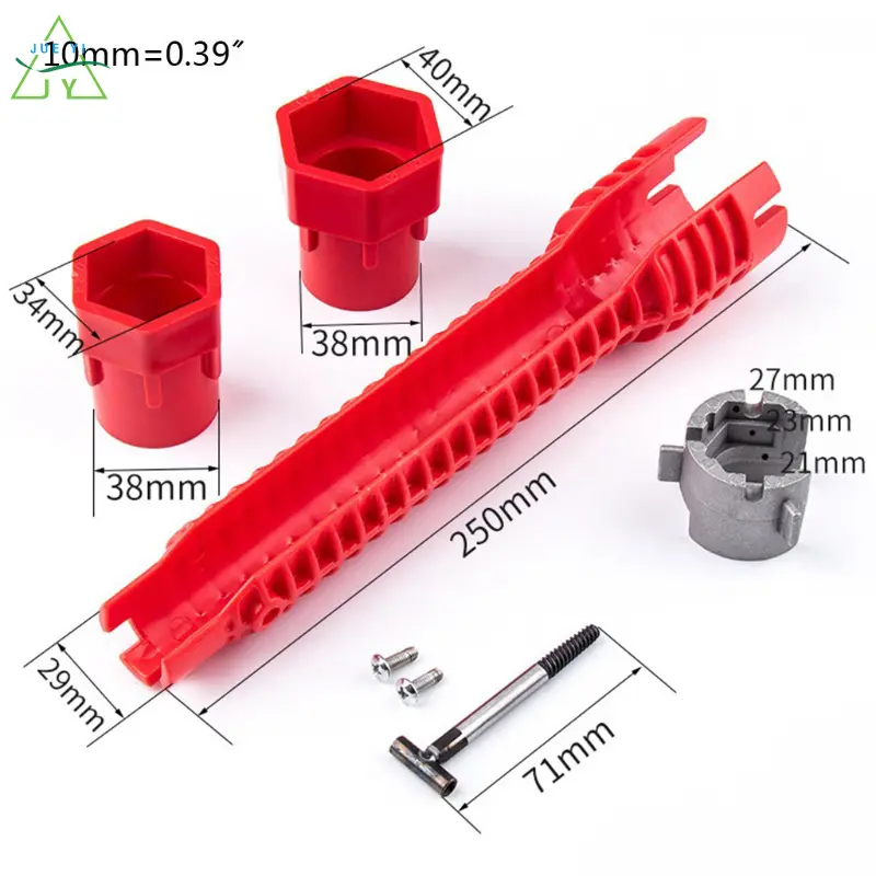 Cờ lê chìm 8 trong 1 đa năng vặn dây cấp nước Dụng cụ tháo lắp vòi nước