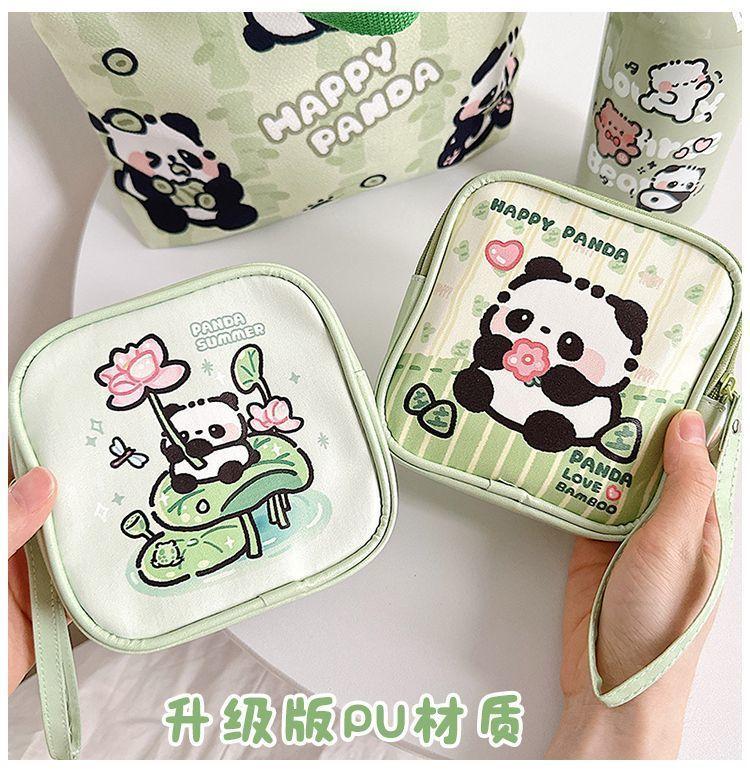 Product Introduction of Túi Đựng Đồ, Túi Đựng Tấm Bông Vệ Sinh, Thiết Kế Dễ Thương, Cầm Tay, Dung Tích Nhỏ Và Lớn, Thích Hợp Cho Học Sinh, Không Thấm Nước, Lý Tưởng Cho Tấm Bông Vệ Sinh 2