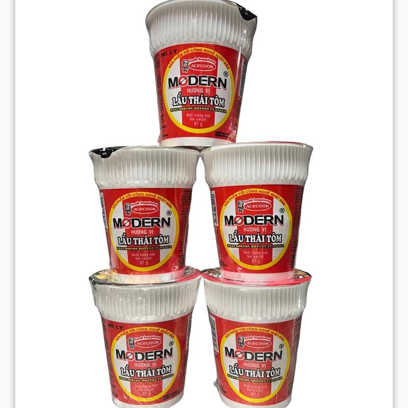 Mì MODERN Lẩu Thái Chưa Cay . Combo 10 Ly