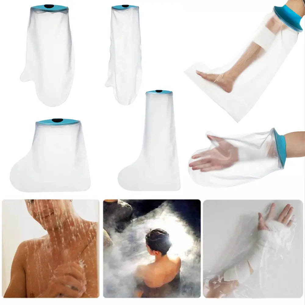 Reusable Hand Swimming Leg Care Support Waterproof Wound Protective Cover Sealed Bag