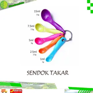 Sendok Takar Pupuk dan Pestisida 1 Set isi 5 Pcs