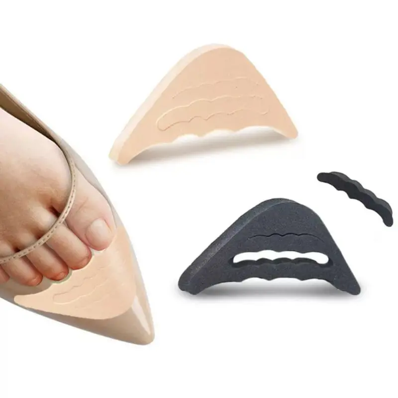 Bộ 2 Miếng Lót Mũi Giày Mềm Mại Giúp Êm Chân - Sử Dụng Cho Giày Thể Thao & Giày Da