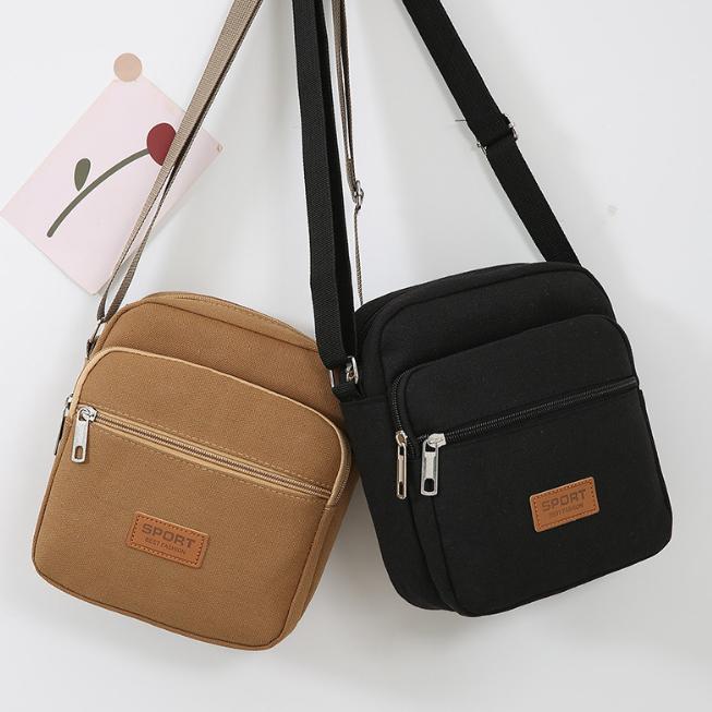 Túi Đeo Chéo  Bag Vải canvas Phong Cách Hàn Quốc