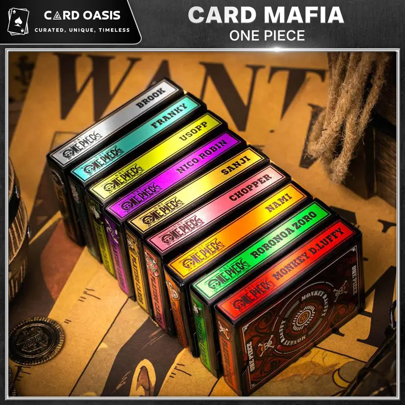 Bộ Bài Tây Sưu Tầm One Piece - Chính Hãng Card Mafia, Thiết Kế Cao Cấp từ Toei Animations 1