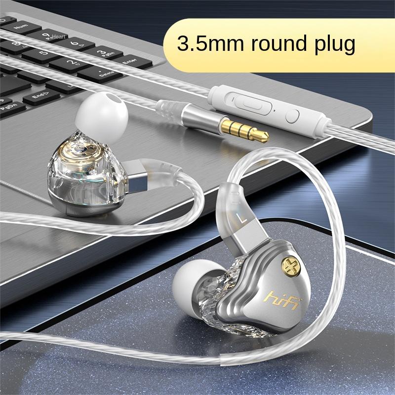 Tai Nghe Trong Tai Có Dây, Hàng Mới Về, Âm Trầm, Có TypeC Và 3.5Mm, Tai Nghe Earphone 6