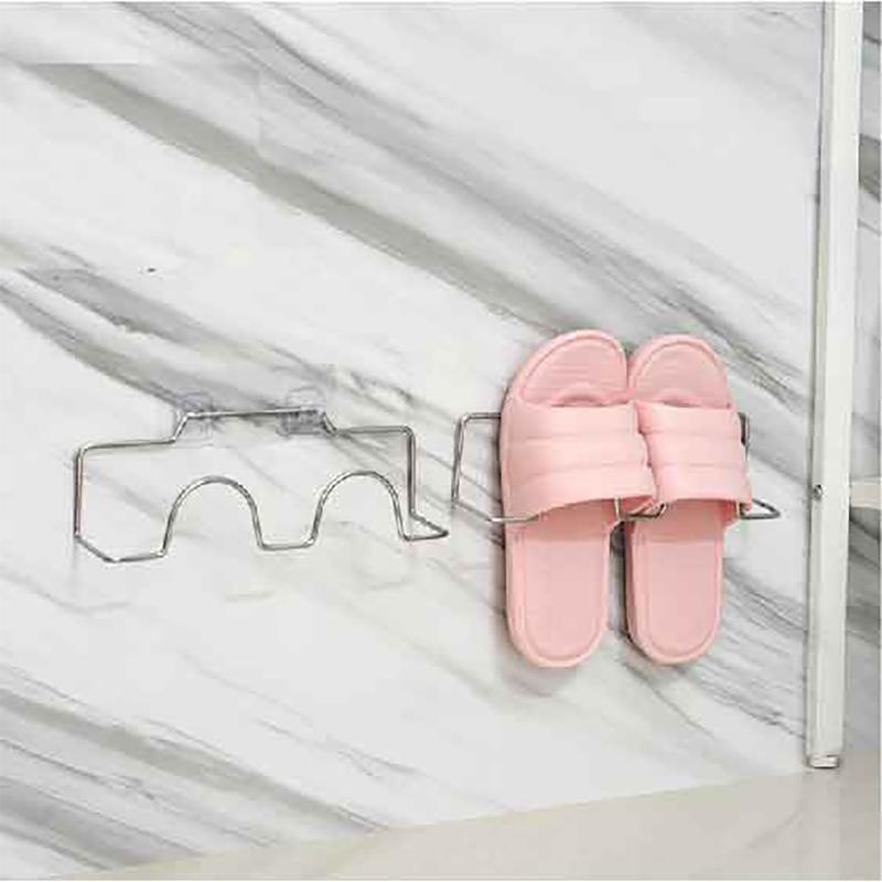 Combo 2 cái kệ để giày dép dán tường chất liệu inox, giúp nhà thêm gọn gàng