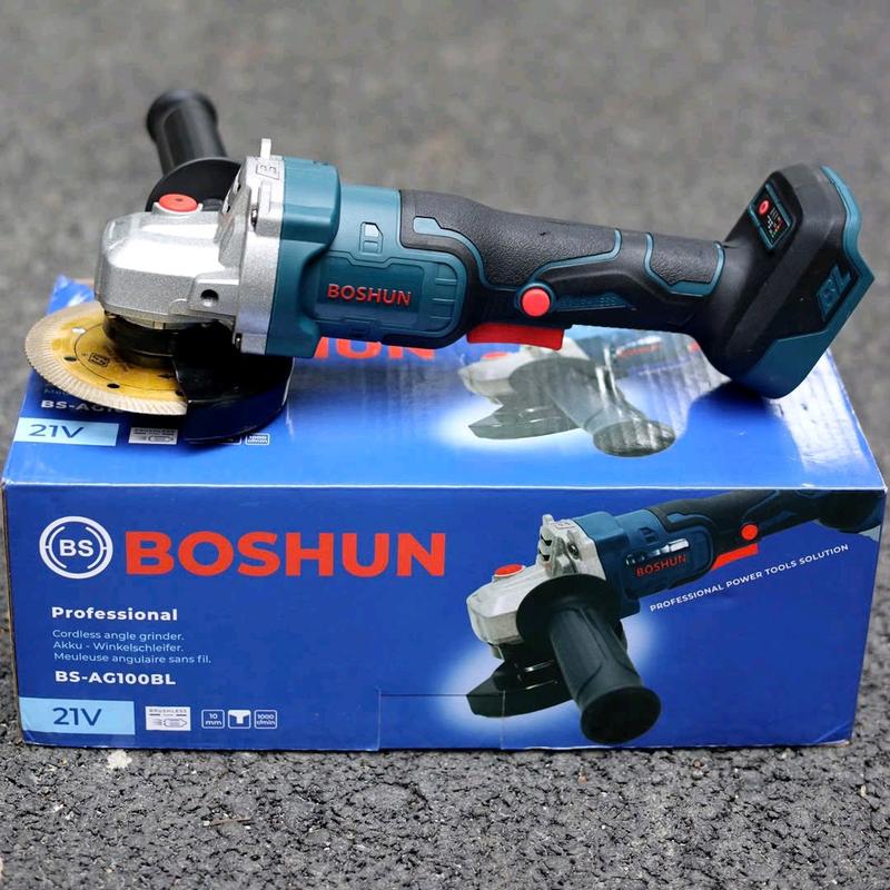 Thân Máy mài cắt Mài Góc cầm tay không chổi than, máy mài pin  BOSHUN