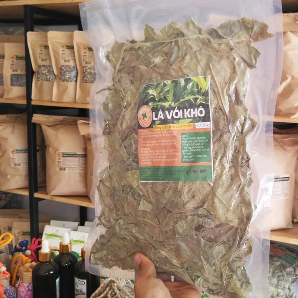 Lá vối sấy khô ép chân không gói 250g Shop Thảo Dược | Trà lá vối giúp hỗ trợ ổn định huyết áp, tốt cho người tiểu đường, mỡ máu cao Nước Trà Chè