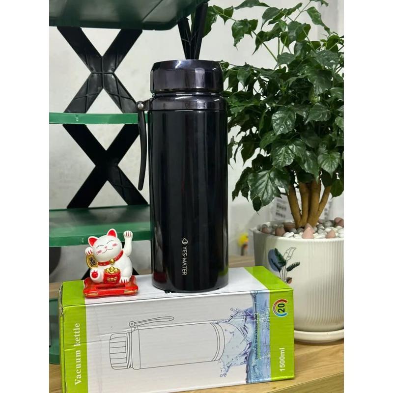 (Xả kho) Bình giữ nhiệt nóng lạnh 1500ml inox 304 cao cấp 4