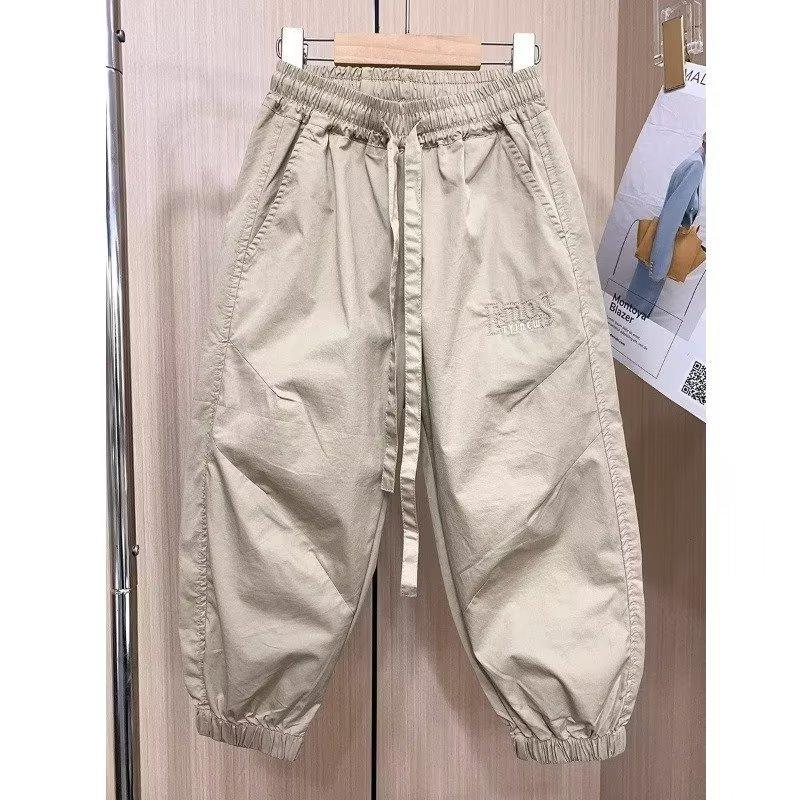 Product Introduction of Quần Cotton Nguyên Chất, Cho Bé Trai, Phù Hợp Cho Trẻ 6-15 Tuổi, Trẻ Trung Và Lớn, Thích Hợp Cho Mùa Xuân Và Mùa Thu, Mỏng, Quần Chống Muỗi, Quần Đẹp Trai Phong Cách Hàn Quốc, Thời Trang 7