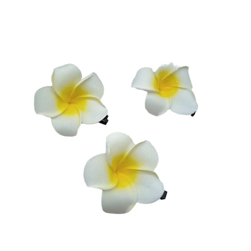 Kẹp Tóc Hoa Plumeria Rubra, Siêu Thanh Lịch, cài tóc Bên Hông Cô Gái Dại, Thích Hợp Cho Du Lịch Bờ Biển Và Kỳ Nghỉ Trên Bãi Biển, Thích Hợp Cho Ảnh Phong Cách sứ đi mái quốc anh 1