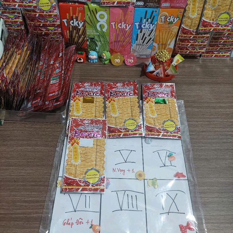 Túi Mù MỰC BENTO Cay Ngọt : (  Ước Mơ + Bắt Cặp ) Khui Trên Live