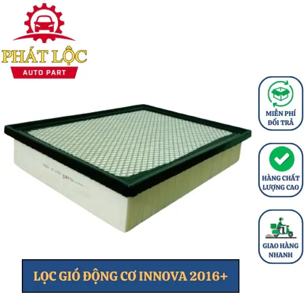 Lọc gió động cơ Innova (2017-2022), Fortuner(2016-2022),Hilux(2016-2022)
