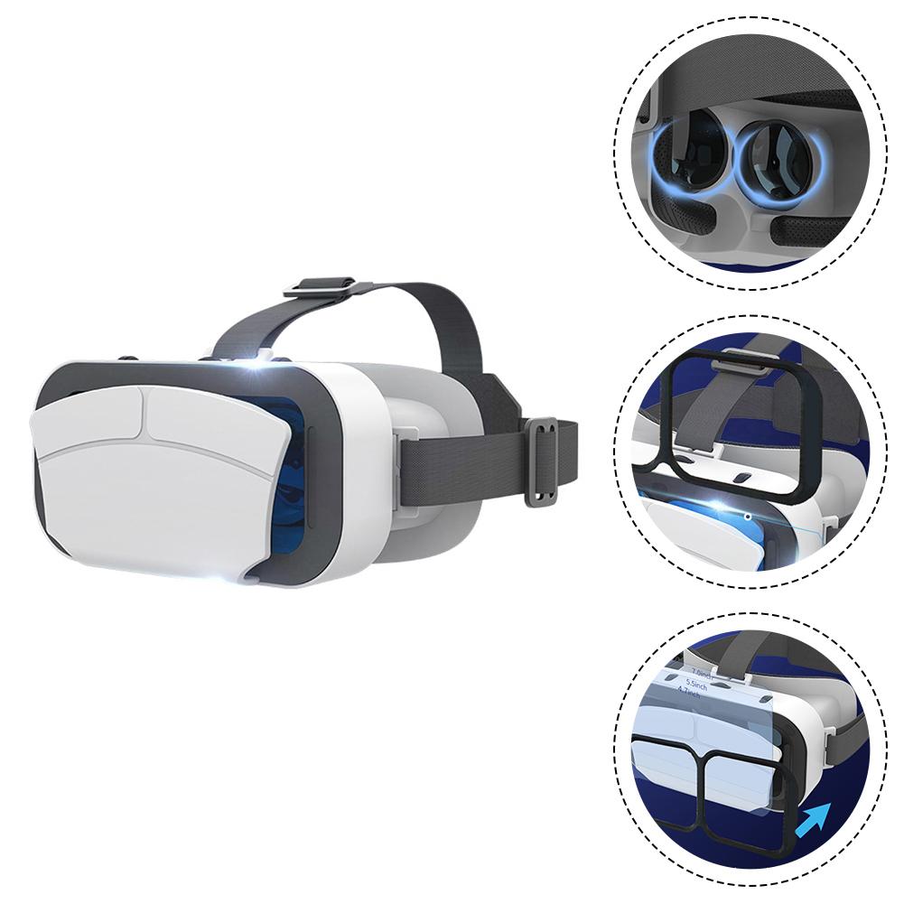 Adjustable VR Headset for Enhanced Mobile Gaming Compatible with For iOS & For Android Smartphones Lightweight Design - Image 2