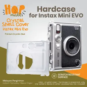 Hardcase for Fujifilm Instax Mini EVO Casing Transparan Clear Case