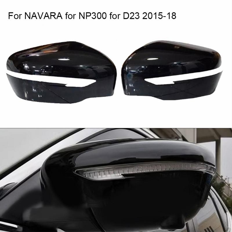 Product Introduction of Bright BLACK EDITION SERIES PAIR SIDE MIRROR COVER FOR NAVARA NP300 D23 2015-18 0