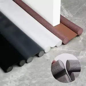 1Pc Penutup Celah Pintu 94cm Tahan Cuaca Untuk Bagian Bawah Pintu Pelindung Ganda Fleksibel Peredam Angin dan Suara Pintu