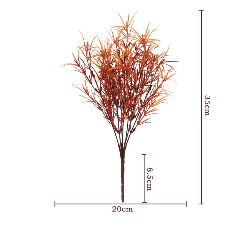 Product Introduction of Artificial Fall Flowers Outdoor UV Resistant Greenery Shrubs Plant for Thanksgiving Festival Wedding Home Decoration Fake Flower 6