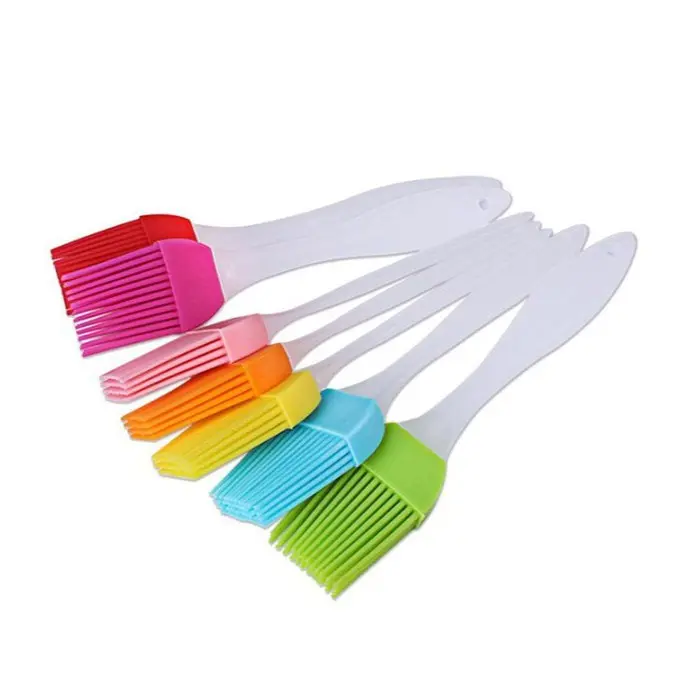 Kuas Silikon Silicone Brush Mentega Barbeque Bumbu Dapur Masak Roti Kue Cake BBQ 3