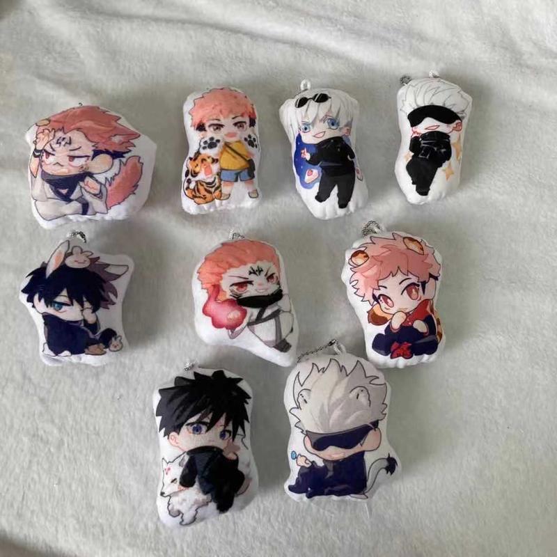 Kaisen Anime Jujutsu, túi gối ném, mặt dây chuyền, đồ chơi, đệm mềm, búp bê nhồi bông, Cosplay, trang trí nhà cửa, quà tặng trẻ em Thú Bông Thú Nhồi Bông Phát Nhạc Toy Voi 4