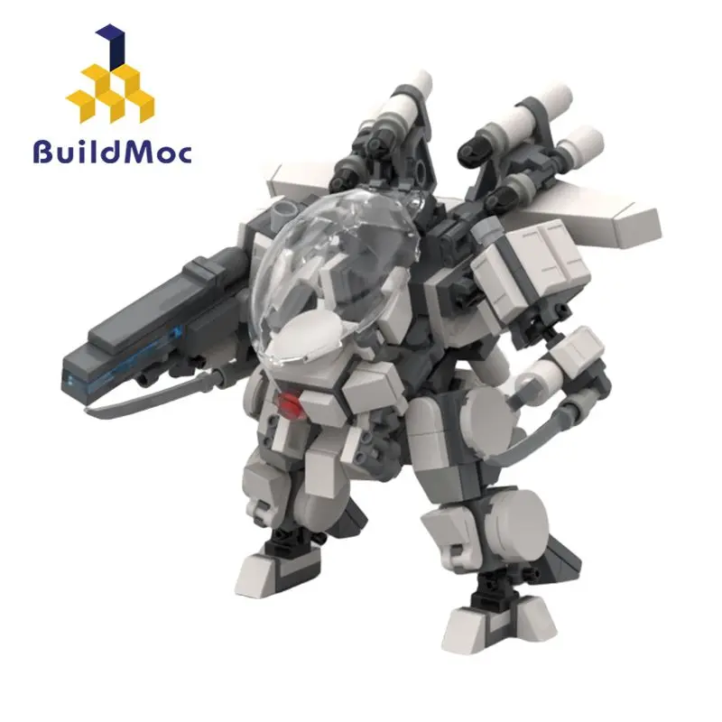Khối Xây Dựng, MOC-68249 Titan Rơi Bt7274, Mô Hình Mecha Tiên Phong Biến Dạng Nhập Khẩu, Bộ Ghép Hình 7