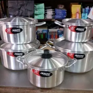 PANCI SET JAWA ALUMUNIUM ISI 5 PCS
