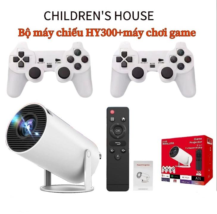 Máy chiếu trò chơi HY300 Máy chiếu trò chơi Android 11 Máy chiếu HD Home Full HD 4KAndroid IOS