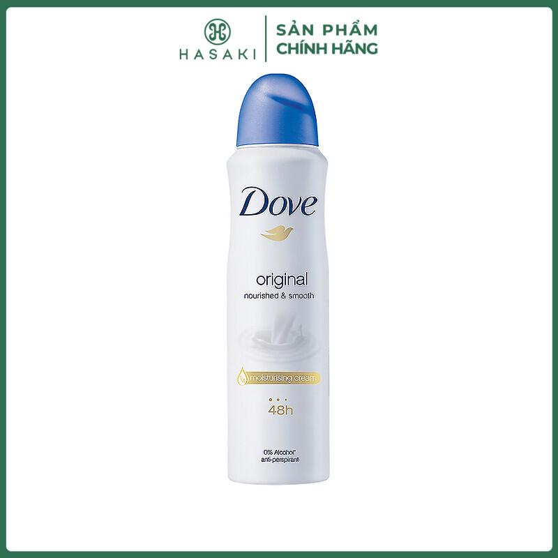  Xịt Khử Mùi Dove Hương Dịu Nhẹ 150ml | HASAKI BEAUTY Khử Mùi Hôi 