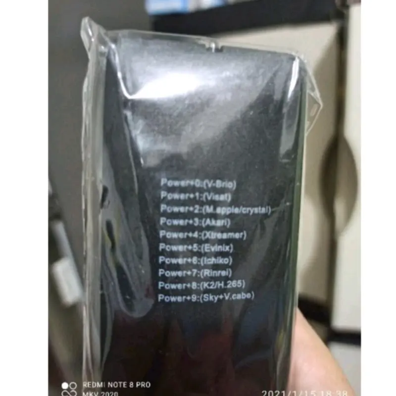 Remot Junda RM-88 Remote Multifungsi Set Top Box STB DVB T2/Remote Universal Sky Box A1 Matrix 3