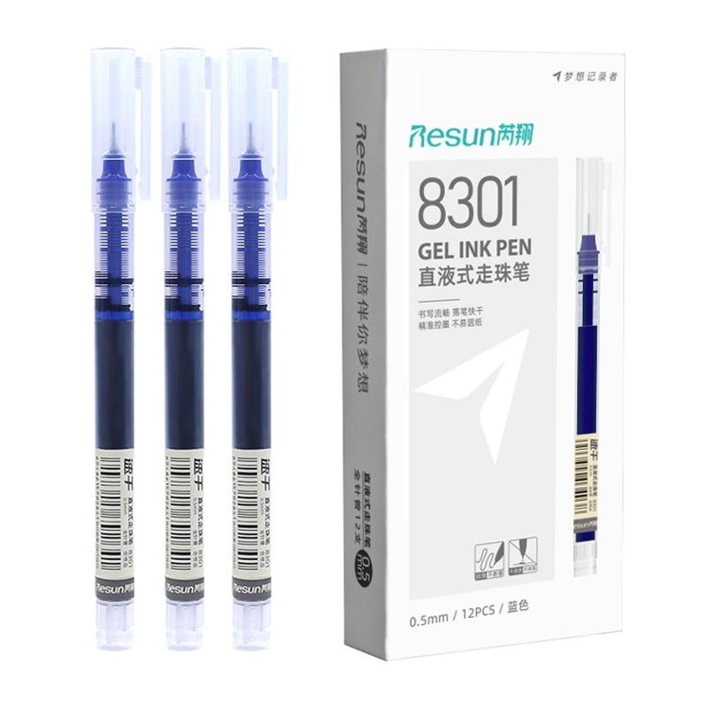 Bút Muji bản dupe bút gel đen xanh đỏ viết đều mực phụ kiện văn phòng phẩm (1 chiếc) VP06