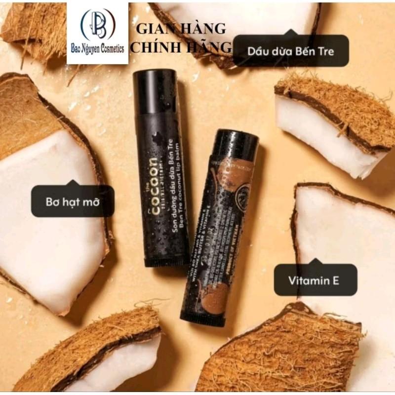 Chính Hãng Son dưỡng môi dầu dừa Bến Tre Cocoon 5gWomen Women Women