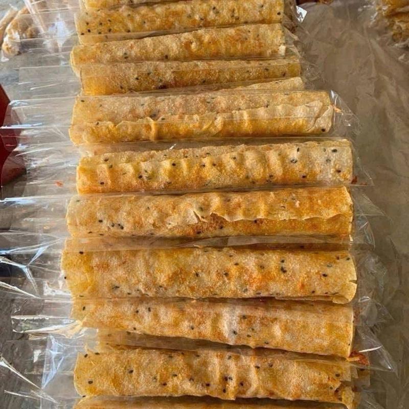 FULL TOPPING - 10 BÁNH TRÁNG NƯỚNG MẮM RUỐC NHÂN MUỐI TÉP CHÀ BÔNG HÀNH PHI ĐẶC SẢN PHAN RANG 6